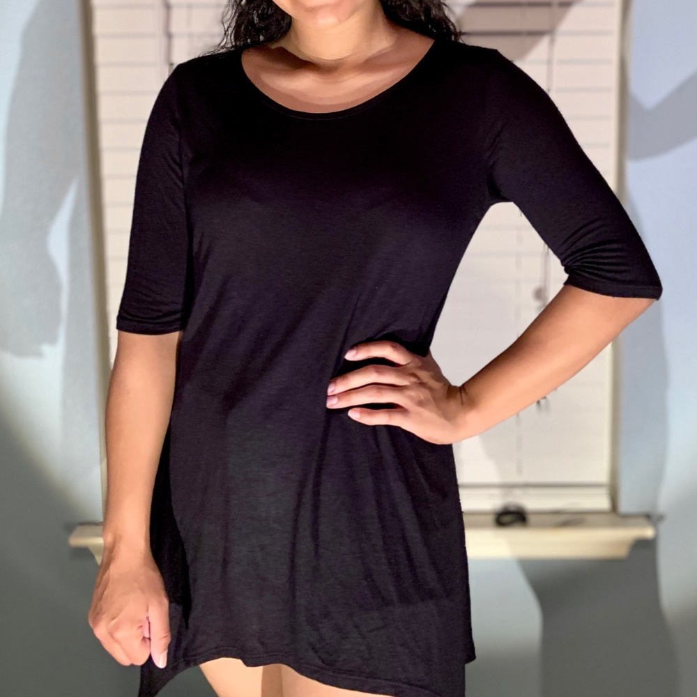 black blouse